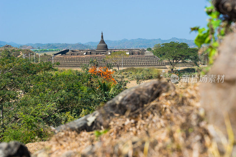 Koe Thaung庙，缅甸若开邦Mrauk U古城的地标